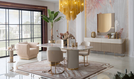 غرفة الطعام من (منز بارما) - Cadde Yıldız