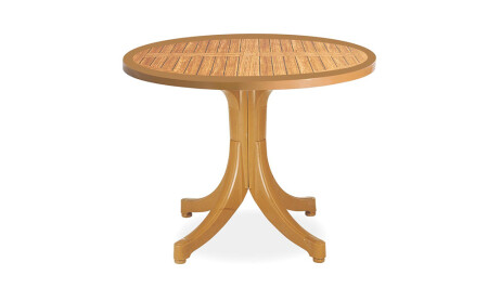 طاولة تزيين من خشب التيك - Cadde Yıldız