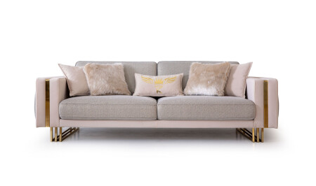 CaddeYıldız Gold Sofa Set V2 - 10