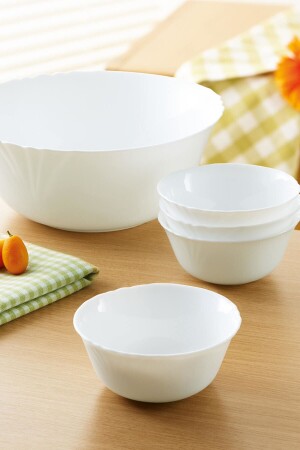 Cadıx Temperli Beyaz 6 Adet Çorba Kasesi 12 Cm 37789 - Luminarc