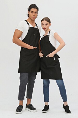 MNZ-كافي، باريستا، صاغرة الشعر، مطبخ، طاهي، طاهي، رسام وزهار فرونات 3 جيوب - Monki Haus