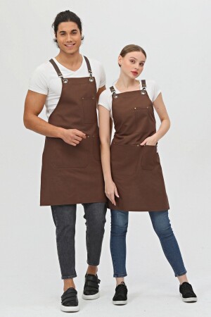 Cafe, Barista, Kuaför, Mutfak, Chef, Şef, Ressam Ve Çiçekçi Önlükleri Leke Tutmaz Önlük 3cep - Monki Haus