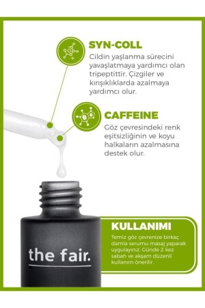 Caff-B3 Eye Illume Göz Serumu Koyu Halka ve Kırışıklık Karşıtı Aydınlatıcı 30 ml - 4