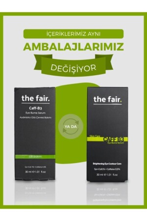 Caff-B3 Eye Illume Göz Serumu Koyu Halka ve Kırışıklık Karşıtı Aydınlatıcı 30 ml - 7