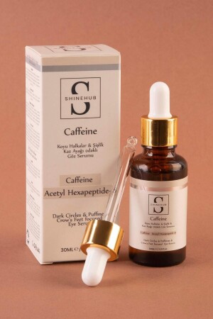 Caffeine Serum-koyu Halkalar- Şişlik- Morluk Ve Kaz Ayağı Odaklı Göz Çevresi- Göz Altı Kafein Serumu - 8