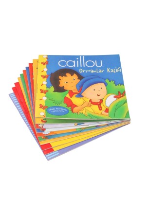 CAİLLOU Eğitici Çocuk Hikaye Kitapları 10'lu Set - 2