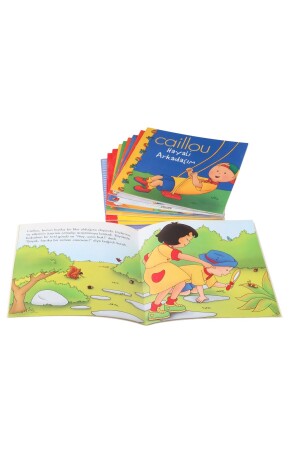 CAİLLOU Pädagogische Kindergeschichtenbücher, 10er-Set - 4