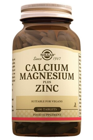 Calcium Magnesium Plus Zinc 100 Tablet(kalsiyum Magnesyum Magnezyum Plas Zink) - 3