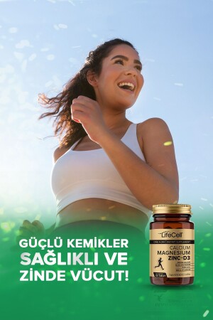 Calcium - Magnesium - Zinc - D3 - (KALSİYUM MAGNEZYUM ÇİNKO VE VİTAMİN D3) Takviye Edici Gıda - 5