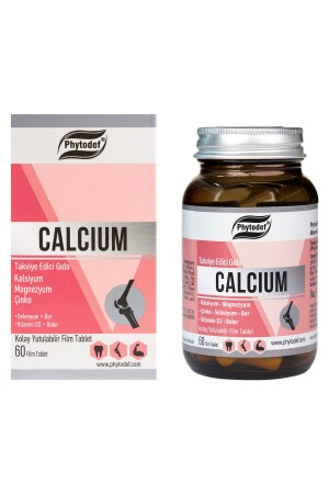 Calcium-Magnesium-Zink – 60 Tabletten (CALCIUM MAGNESİUM ZINC) PHYTDFCLSYM - 5