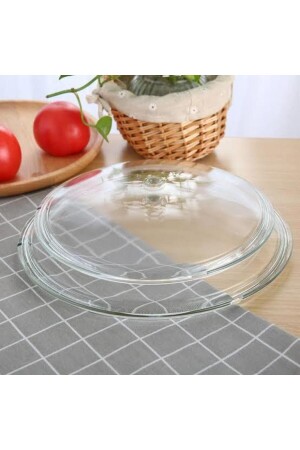 Cam Kapak Pyrex Tencere Tava Sahan Cam Kapağı 28 Cm Pyrex Cam Kapak 28 - Paşabahçe