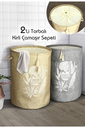 Çamaşır Sepeti, Oyuncak Sepeti, Kirli Kıyafet Sepeti, Banyo Düzenleyici mrbb2dznlyc - 1