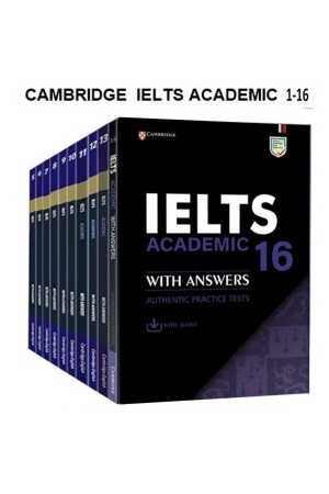 Cambridge English Ielts 1-2-3-4-5-6-7-8-9-10-11-12-13-14-15-16 Academic mit Antworten + Audios - 1