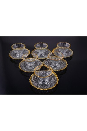 Camger Magnolia Gold vergoldetes Mitgift-Geschenk, 12-teiliges Snack-Set und Präsentation ALG01 - 1