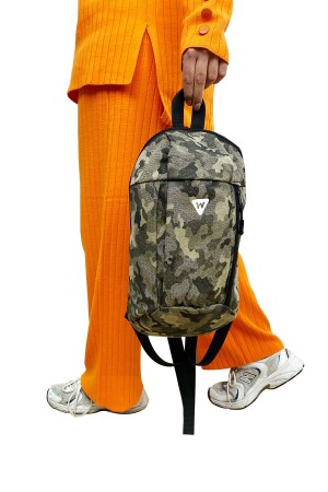 Camouflage-Rucksack – Camping, Radfahren, Wandern, Mini-Rucksack – wasserdichter Stoff woysminibackpack - 5
