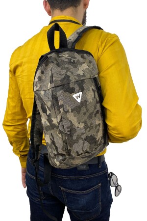 Camouflage-Rucksack – Camping, Radfahren, Wandern, Mini-Rucksack – wasserdichter Stoff woysminibackpack - 8