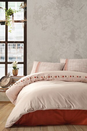 Candy Çift Kişilik Nevresim Takımı Merri Bej 8680108052914 - Cotton Box