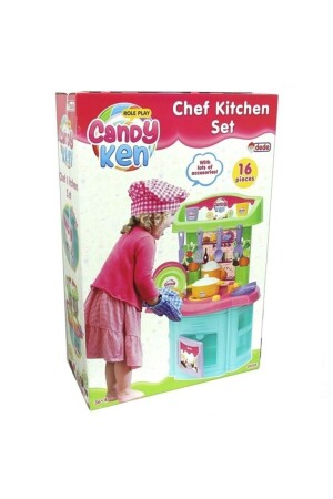 Candy Ken Chef Küchenset İŞ4073 - 2