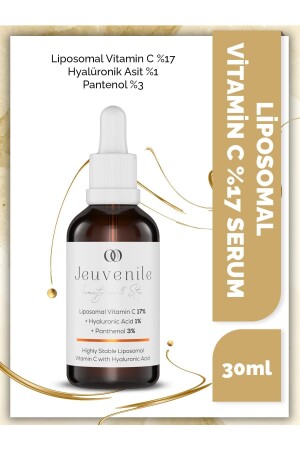 Liposomal Vitamin C %17 Serum - Canlandırıcı ve Aydınlatıcı (Vitamin C, Hyalüronik Asit, Pantenol) 8682397030444 - 2