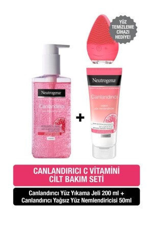 Canlandırıcı Yüz Temizleme Jeli 200 Ml - Canlandırıcı Yağsız Nemlendirici 50 M PKTNTRGNYZTMZLMJL - 1