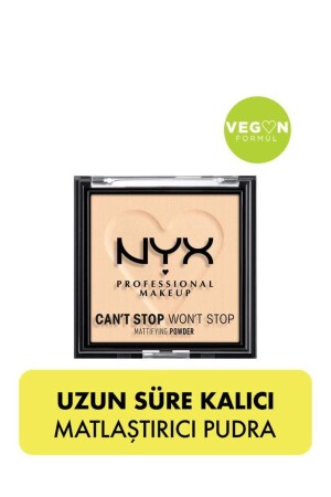 Can't Stop Won't Stop mattierendes Puder – leicht - 2