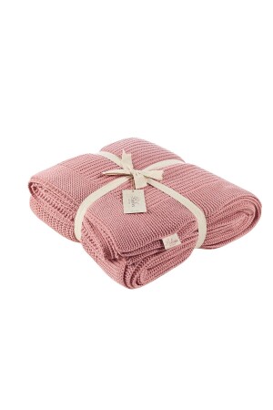 Cap2101 Strickdecke Dusty Rose Einzelperson Dried Rose CAP2101 DRIED ROSE-M41-R9 - 4