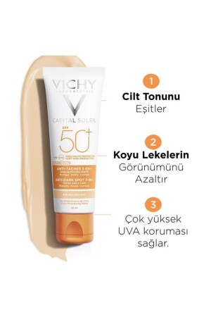 Capital Ideal Soleil Anti-dunkle Flecken getönt 3-in-1 Spf50+ 50 ml frmgrg5419802 - 2