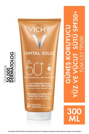 Capital Soleil Spf50 Hochschützende Sonnenmilch für Gesicht und Körper Spf50 300 ml 3337871322694 - 2