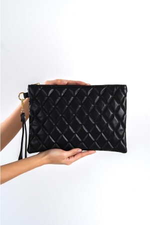 Capone Black Paris Quilted Black Damentasche - 3