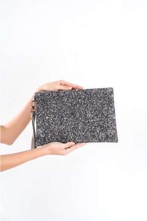 Capone Paris Black Platinum Damen-Clutch 356-Z003-CAM-221-001 - 5