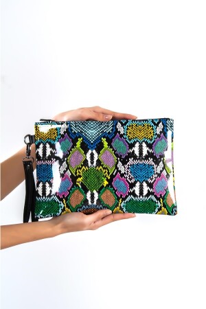 Capone Paris Multi Damen-Clutch 356-Z003-RKY-222-001 - 6