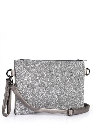 Capone Paris Silberne Damen-Clutch - 7