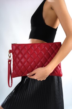 Capone Red Paris Quilted Red Damentasche 356-Z004-KPT-01-0001 - 2