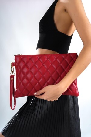 Capone Red Paris Quilted Red Damentasche 356-Z004-KPT-01-0001 - 1