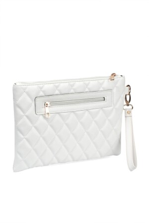 Capone White Paris Quilted White Damentasche 356-Z004-KPT-01-0001 - 5