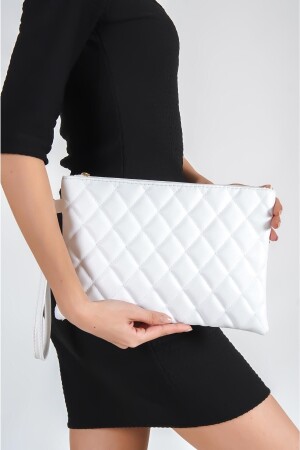 Capone White Paris Quilted White Damentasche - 1