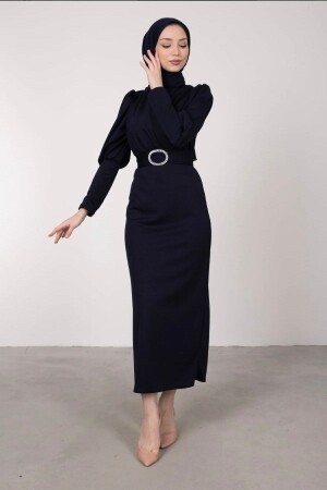 Çapraz Sukuba Elbise - Moda Zeynaa