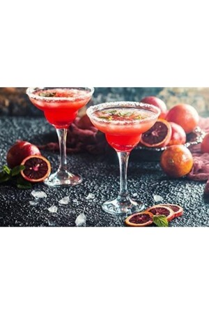 Capri Margarita Kokteyl Meşrubat Bardağı - 2 Li Çok Amaçlı Sunum Bardağı - 4