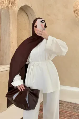 Capsule Sommer Basic Sweat Ecru - Nuuwears