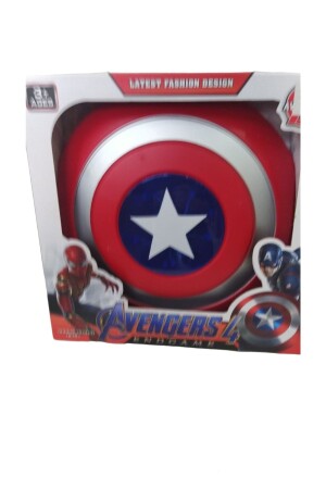 Captain America 30 cm großes Captain America-Spielzeugset mit Schild und Ton und Licht - 5