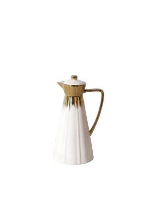 Carmen Beyaz Gold Porselen Büyük Boy Yağlık - Vadi