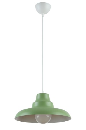 التصميم الخاص من MNZ-Carmen (DIATER 30 CM) غرفة المعيشة الحديثة - المطبخ - الكافي الأخضر داخل الأبيض مصباح معلق واحد شمعة CRMN99 - Modavize