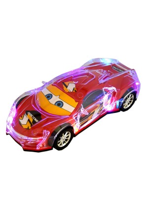 Cars Lightning Mcqueen Auto mit Musik und Licht, Multiplikations- und Drehspielzeug, 25 cm, dop13460254igo - 3