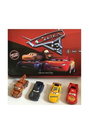 Cars Mater Spielzeugautos 4er-Set SAH-CARS4 - 4