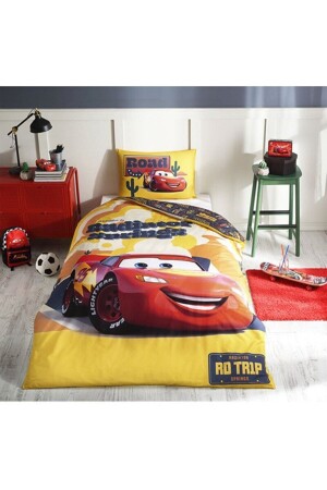 Cars Radiator Springs Single Licensed Bettbezug-Set Gelb CRS27LNT24 - Özdilek