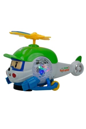 Cartoon-Helikopterspielzeug mit Musik- und Lichtfunktion 387475632 - 1