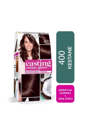 Casting Creme Gloss Saç Boyası 400 Kestane - 1