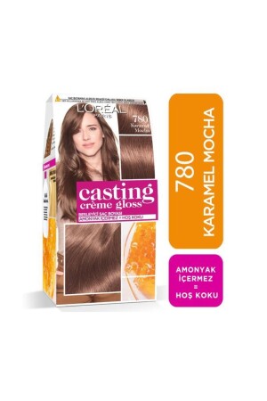Casting Crème Gloss Saç Boyası - 780 Karamel Mocha 3600523759316 - L'Oreal Paris