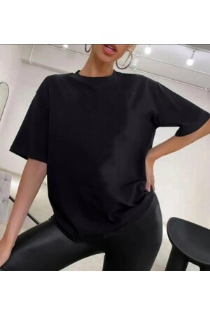 Casualstyle Unisex-Baumwoll-T-Shirt in Schwarz mit Rundhalsausschnitt - Blackbonds