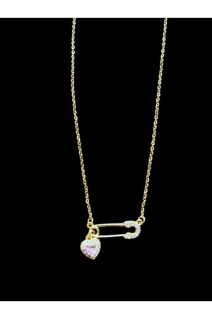 Çatal iğneli çelik kolye portakal çiçeği yağı hediyeli - Bircan Yıldırım Niyet Bulutları